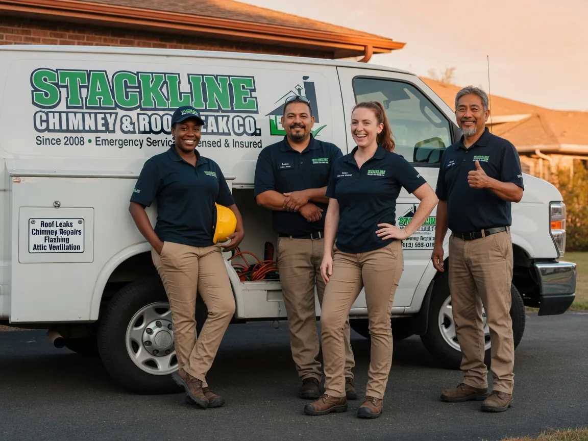 Chimney flashing repair company in Willits, CA